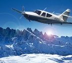 Rockwell Commander - ein Beispiel f³r eines der vielen Flugzeuge, die man mit dem Privatpilotenschein PPL fliegen darf.