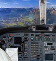 Rockwell Commander - ein Beispiel f³r eines der vielen Flugzeuge, die man mit dem Privatpilotenschein PPL fliegen darf.